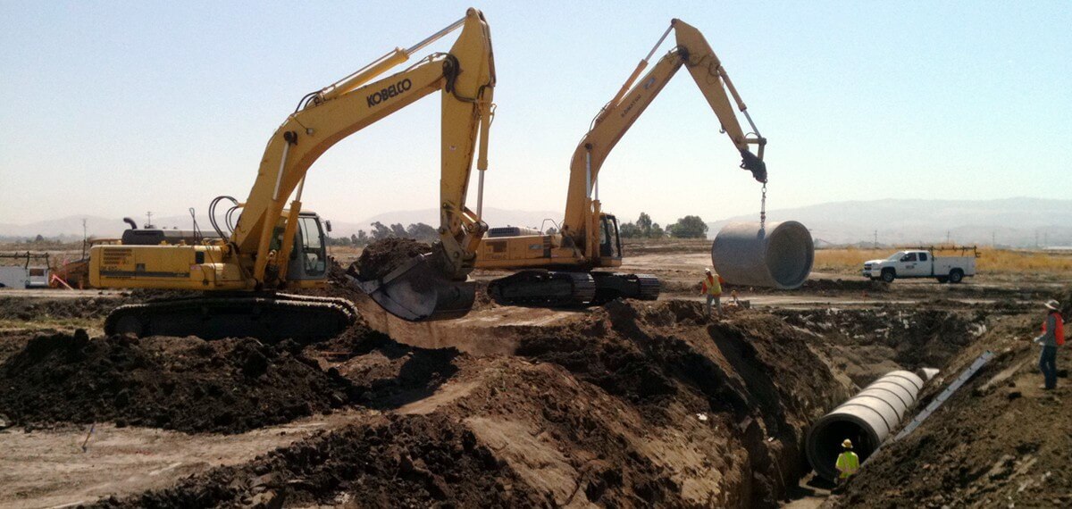 Bay Area Construction Underground Pipeline Systems Califorina